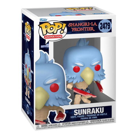Shangri-La Frontier POP! Animation Vinyl Figures Sunraku with Chase 9 cm Assortment (6) [1]
