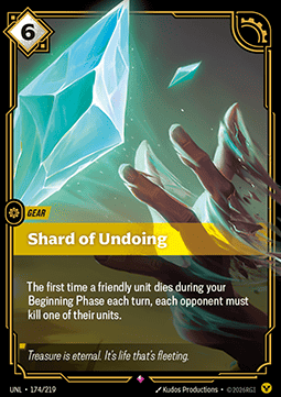 Singles Trading Card Games - Shard of Undoing Unleashed - Singles 174