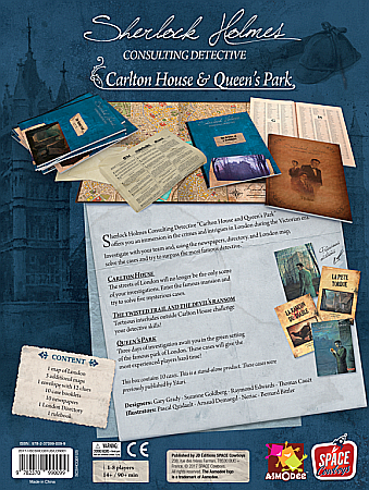 Sherlock Holmes Consulting Detective: Carlton House and Queens Park [2]