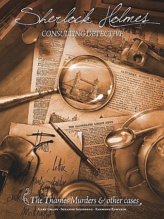 Board Games - Sherlock Holmes Consulting Detective: The Thames Murders & Other Cases