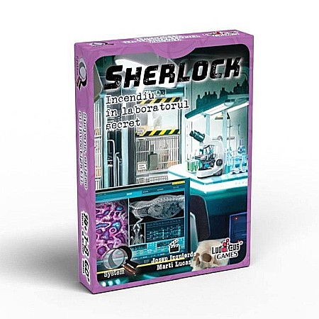 Board Games - Sherlock Misiunea 6: Incendiu laborator
