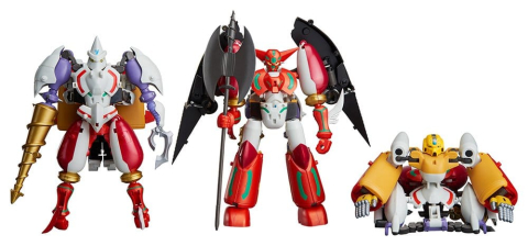 Jucarii - Shin Getter Robo G Action Figure 3-Pack Dynamic Change Getter Robo 10 - 13 cm