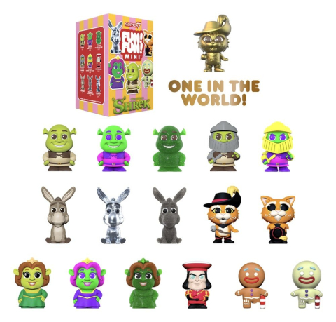 Shrek Fun! Fun! Mini Figures Wave 01 Blind Box Display (9) [2]