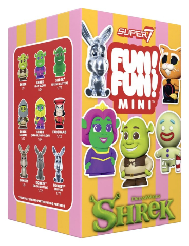 Jucarii - Shrek Fun! Fun! Mini Figures Wave 01 Blind Box Display (9)