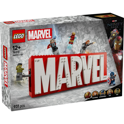 LEGO Marvel Sigla si Minifigurine Marvel 76313 [1]