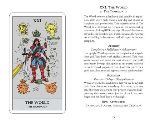 Simon & Schuster - The Ultimate RPG Tarot Deck [7]