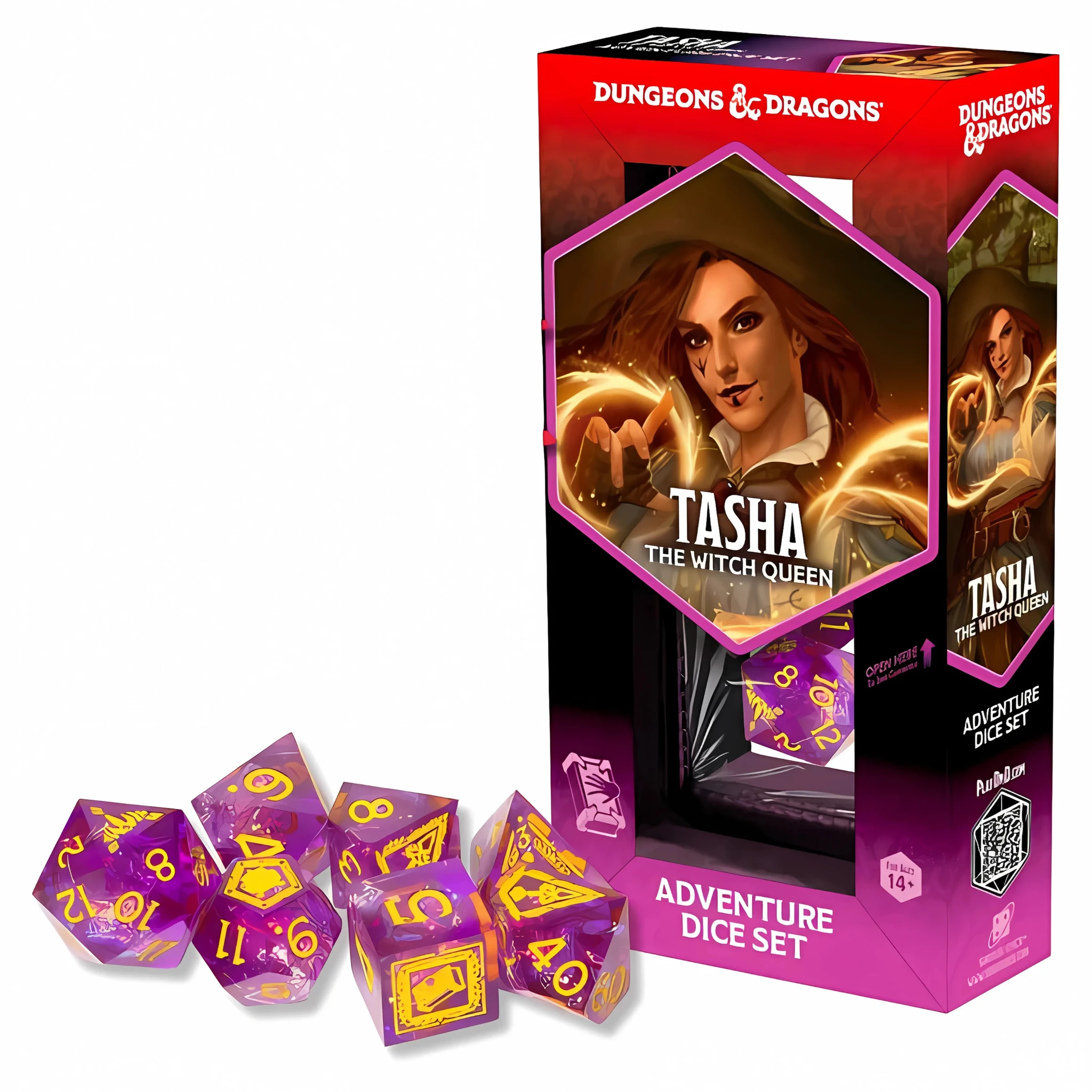 Dungeons and Dragons - Sirius Dice – D&D: Tasha the Witch Queen Dice Set