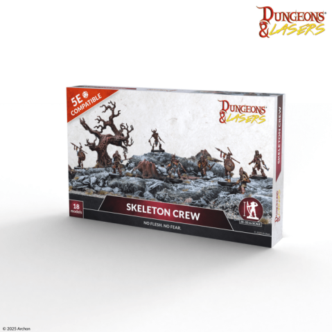 Board Games - Skeleton Crew – Set Miniaturi Dungeons & Lasers (nepictate si neasamblate)