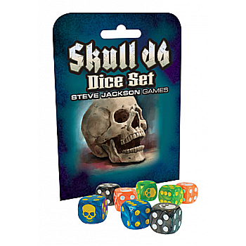 Board Games - Skull d6 Dice Set