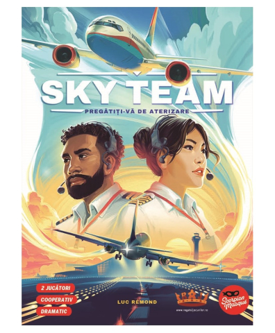 Board Games - Sky Team – Joc cooperativ pentru 2 jucatori RO