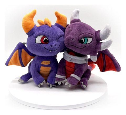 Collectibles - Skylanders Plush Figures 2-Pack Valentine´s Spyro & Cynder 15 cm