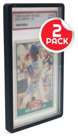 Slab Case Protectors for PSA Graded Cards Black [6]