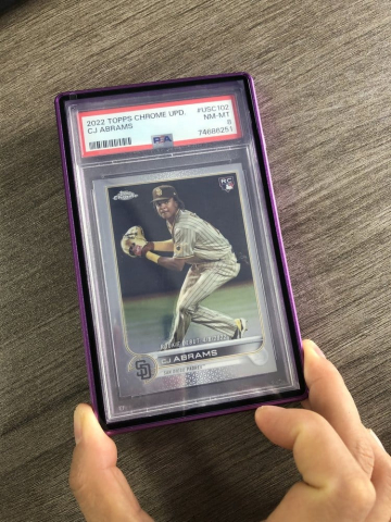 Depozitare si Protectie - Slab Case Protectors for PSA Graded Cards Purple