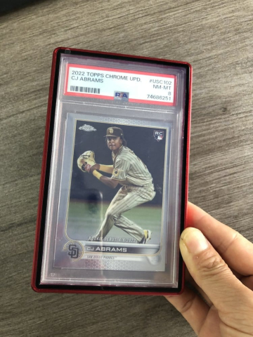 Depozitare si Protectie - Slab Case Protectors for PSA Graded Cards Red