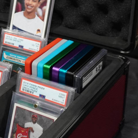 Slab Case Protectors for PSA Graded Cards Yellow [4]