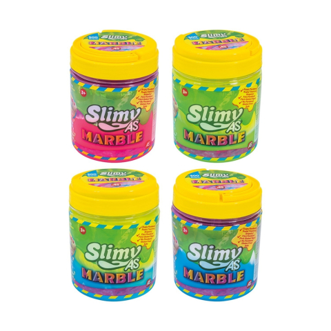 Noutati - Slimy Marble 500 g - Slime Elastic cu Efect Marmorat
