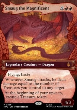 Singles Trading Card Games - Smaug the Magnificent (V.1) The Hobbit: Extras - Singles 229