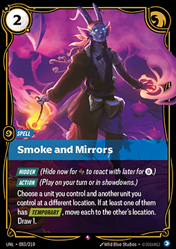 Singles Trading Card Games - Smoke and Mirrors Unleashed - Singles 083