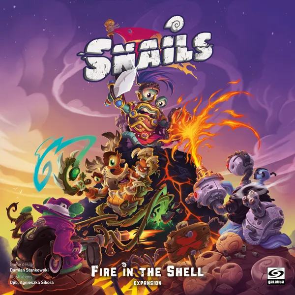 Board Games - Snails Fire in the Shell Expansion Board Game