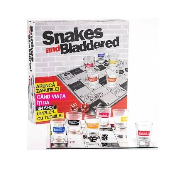 Snakes & Bladdered (RO) – Joc de petrecere cu shoturi [1]