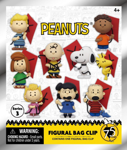 Snoopy 3D PVC Bag Clips Series 3 Blind Bag Display (24) [1]