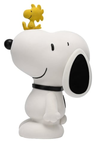 Casa si Cadouri - Snoopy Figural Bank Snoopy & Woodstock (Flocked)