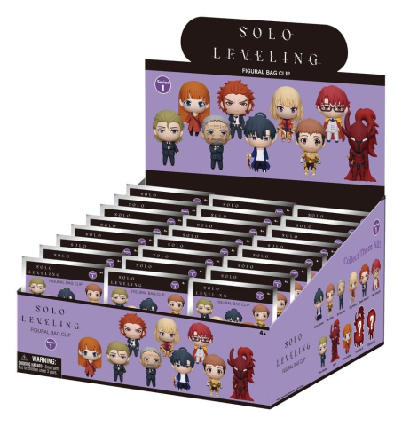 Solo Leveling 3D PVC Bag Clips Series 1 Blind Bag Display (24) [2]