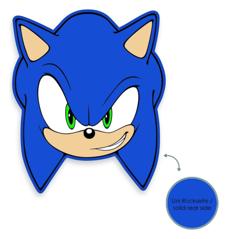 PRECOMENZI - Sonic Pillow Sonic Head 36 cm