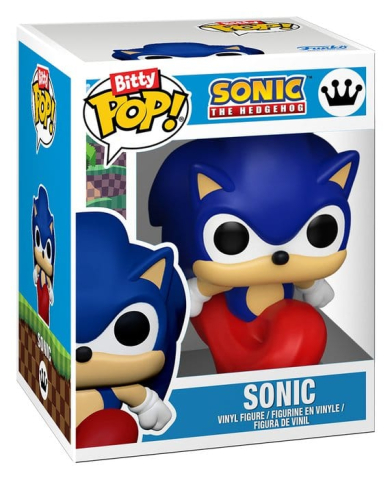 PRECOMENZI - Sonic the Hedgehog Bitty POP! & Accessory Vinyl Figure 2-Pack Sonic w/KCHN 2 cm