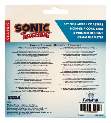 Sonic - The Hedgehog Coaster 4-Pack [2]