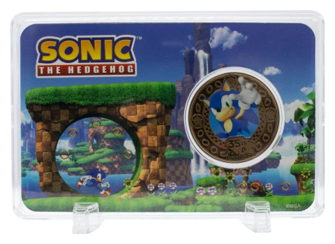 Sonic the Hedgehog Collectable Coin 35th Anniversary Limited Edition [4]