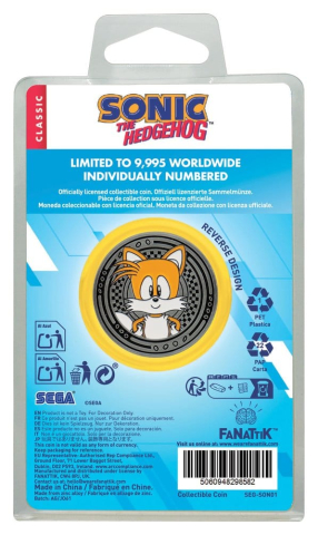 Sonic - The Hedgehog Collectable Coin Sonic & Tails [2]