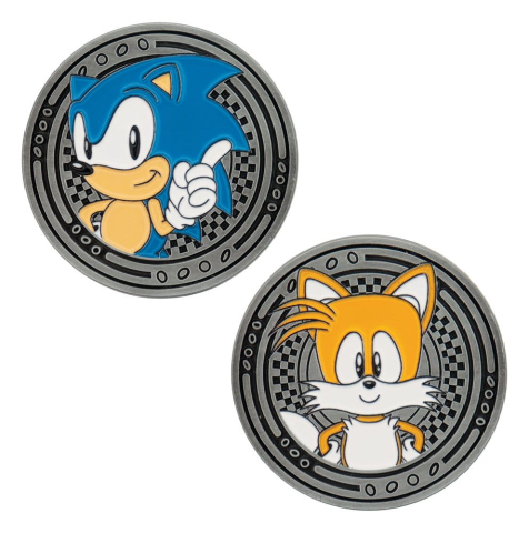 Sonic - The Hedgehog Collectable Coin Sonic & Tails [1]