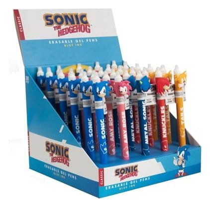 Casa si Cadouri - Sonic - The Hedgehog Erasable Gel Pen Characters Display (30)