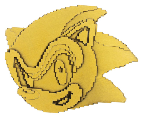 Sonic the Hedgehog Medallion Set 35th Anniversary Then & Now Limited Edition [6]