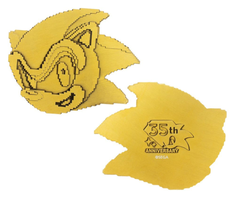 Sonic the Hedgehog Medallion Set 35th Anniversary Then & Now Limited Edition [5]