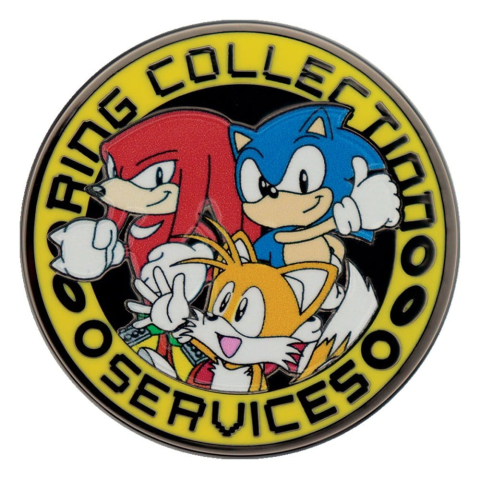 Fashion & Accessories - Sonic - The Hedgehog Pin Badge Sonic, Tails, Knuckles Limited Edition