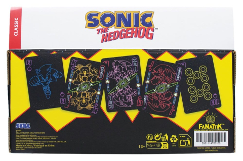 Sonic the Hedgehog Playing Cards Display (12 Packs) [1]