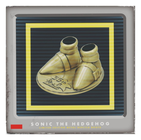 Sonic the Hedgehog Replica 35th Anniversary Metal Boot Limited Edition [5]