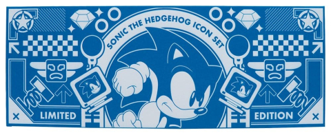 Sonic the Hedgehog Replica Commemorative Icons Set Limited Edition 10 x 28 x 4 cm [5]