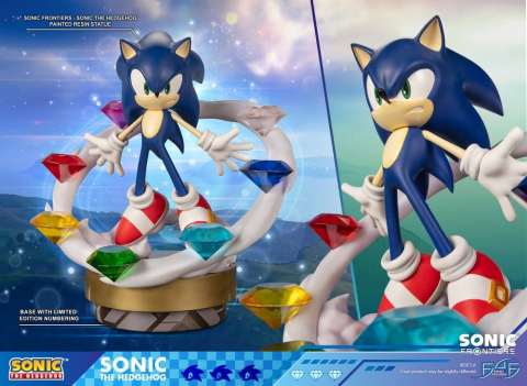 PRECOMENZI - Sonic The Hedgehog Sonic Frontiers Resin Statue Sonic 42 cm