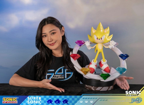 Sonic The Hedgehog Sonic Frontiers Resin Statue Super Sonic 45 cm [1]