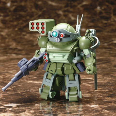 PRECOMENZI - Soukoukihei Botoms Kakuyakutaruitan D-Style Plastic Model Kit Burglary Dog 11 cm