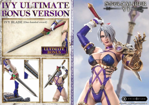 Soul Calibur VI Real Elite Masterline Series Statue 1/4 Ivy Ultimate Bonus Version 65 cm [2]