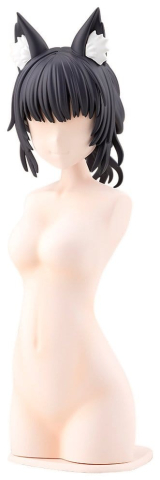 Sousai Shojo Teien Model Kit Accessory Set Arranged Wigs Animal Ears Messy Bun Fox 9 cm [2]