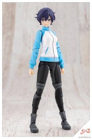 Sousai Shojo Teien Plastic Model Kit 1/10 Rui Saotome Touhou High School Tracksuit 16 cm [11]