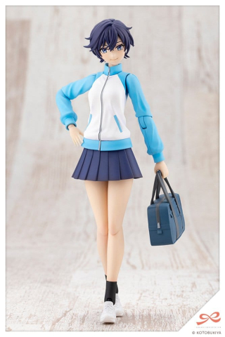 Sousai Shojo Teien Plastic Model Kit 1/10 Rui Saotome Touhou High School Tracksuit 16 cm [4]
