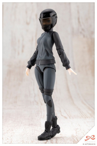 Sousai Shojo Teien Plastic Model Kit 1/10 Rui Saotome Touhou High School Tracksuit Dreaming Style Midnight Onyx 16 cm [8]