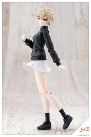 Sousai Shojo Teien Plastic Model Kit 1/10 Rui Saotome Touhou High School Tracksuit Dreaming Style Midnight Onyx 16 cm [4]