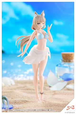 PRECOMENZI - Sousaishojoteien Plastic Model 1/10 Animal Ears Emulator Swim Style 17 cm